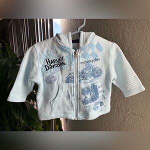Harley-Davidson Baby Jacket in Soft Blue